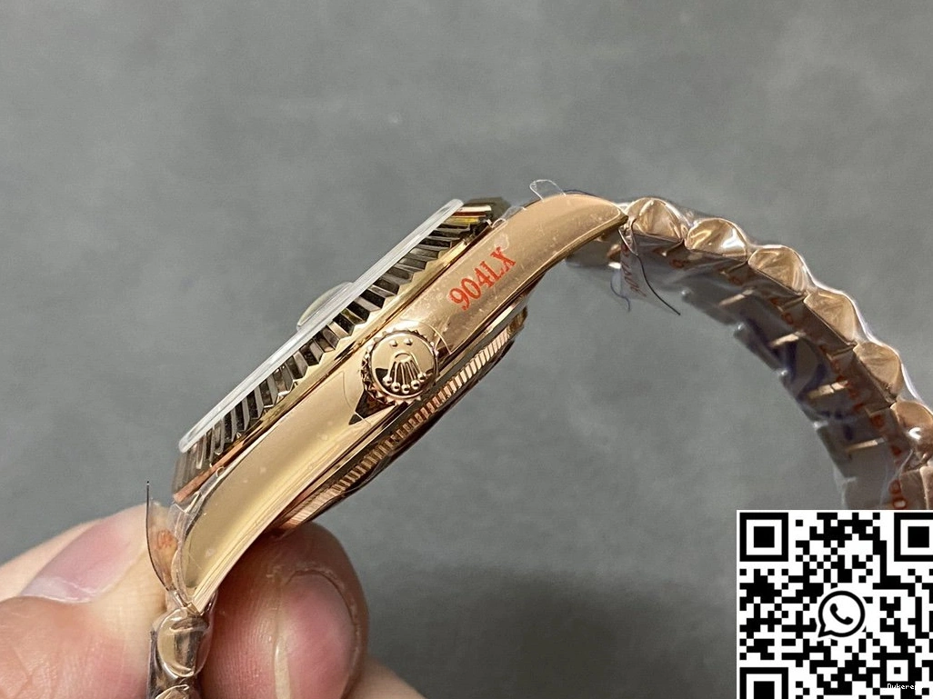 QF Dial Factory Day Grey Date Steel 228235-0055 v5 Rolex Tungsten 0403